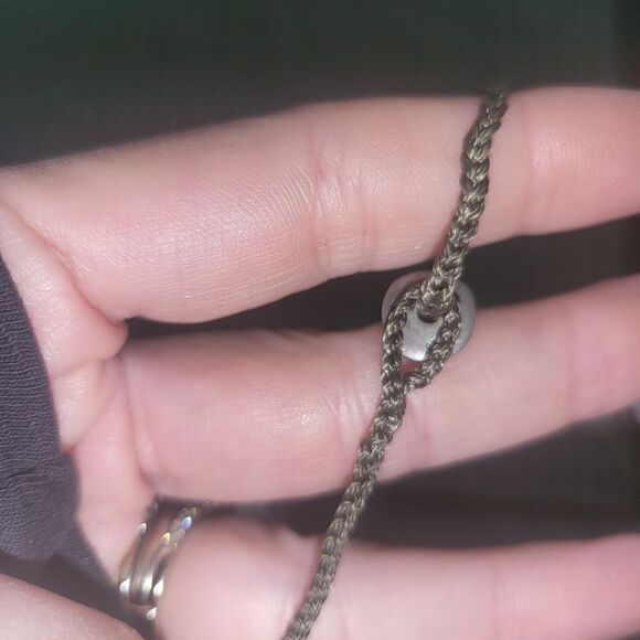 Johnny Was Cross Stitch Pendant Necklace NWOT - Picture 5 of 5